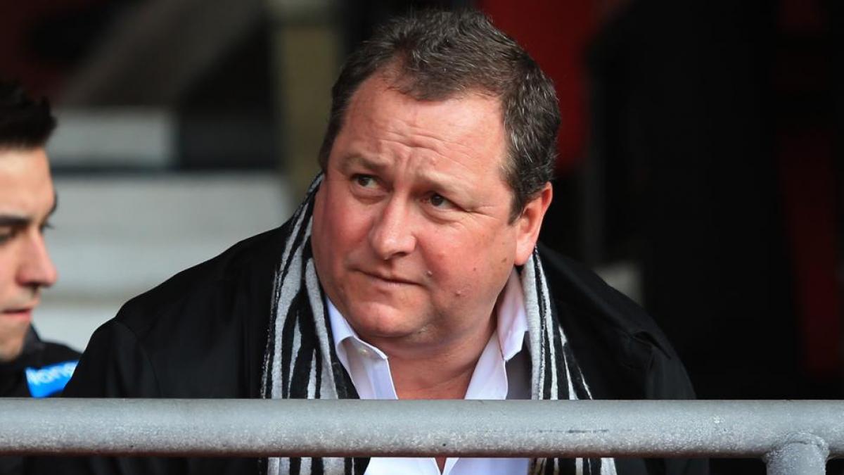 Mike Ashley, expropietario del Newcastle, podría ser el salvador del Derby County