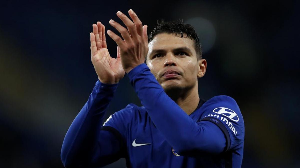 El Chelsea anuncia la renovación de Thiago Silva