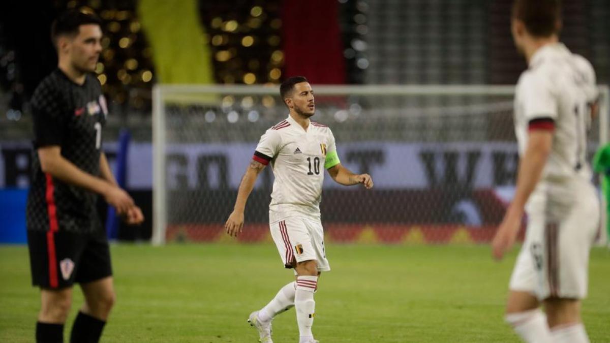 Hazard, titular con Bélgica ante Estonia