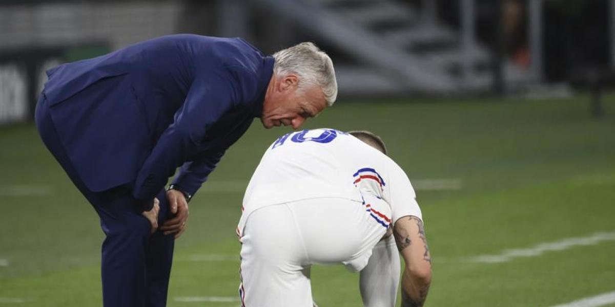 Lucas Digne, baja para la final contra España