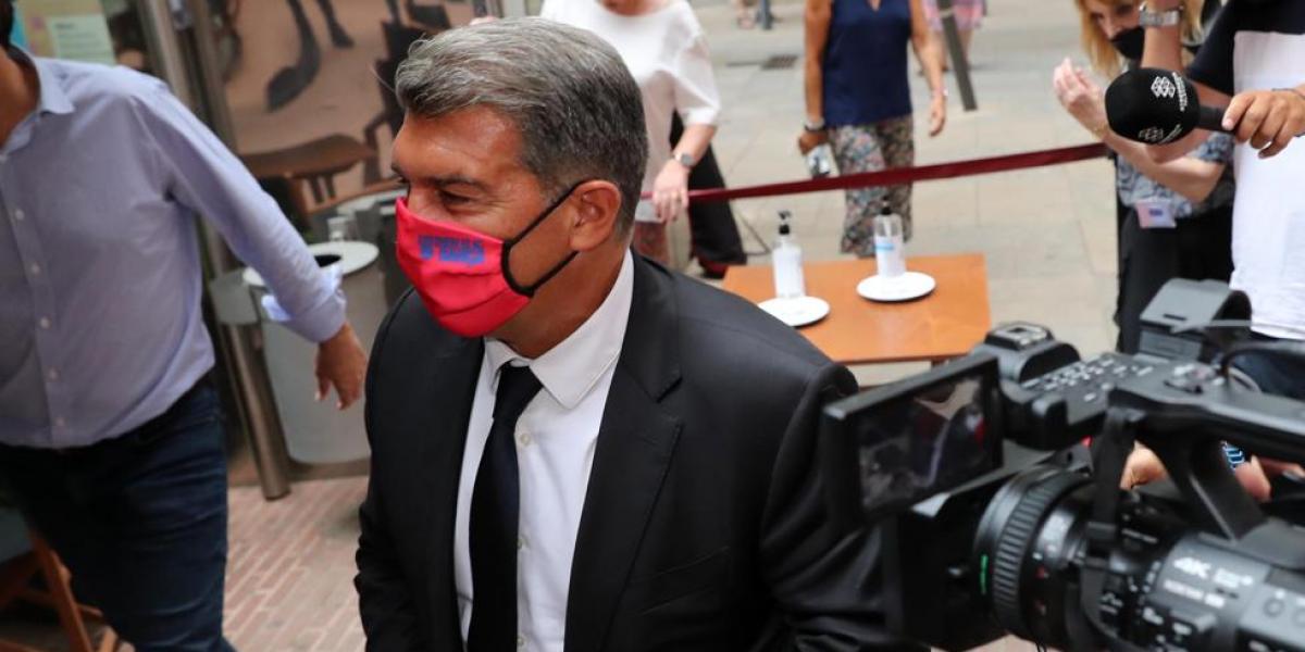 Laporta pide animar al equipo