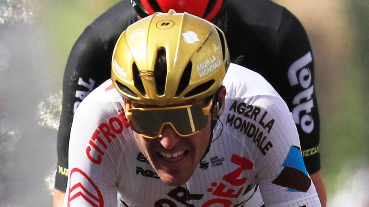 Greg Van Avermaet y Ben OConnor, líderes del equipo AG2R en la Ruta del Sol