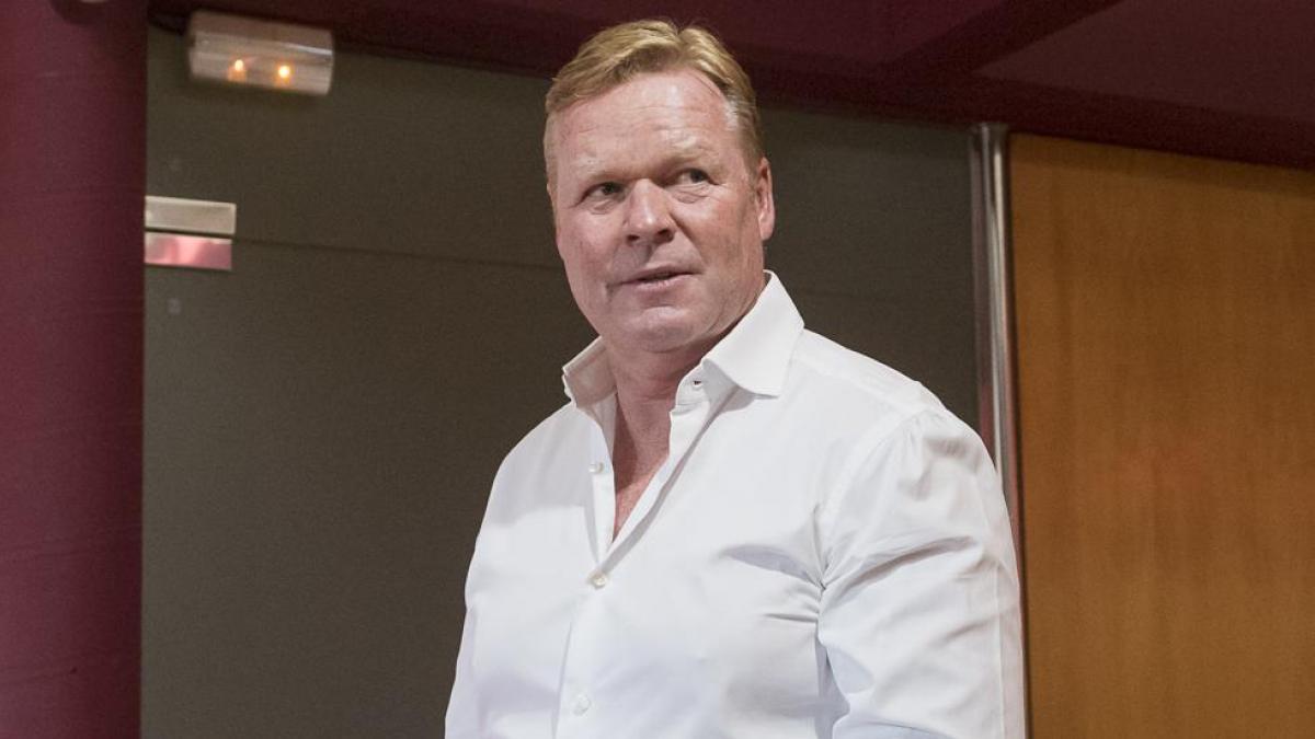 La rueda de prensa de Ronald Koeman, en streaming