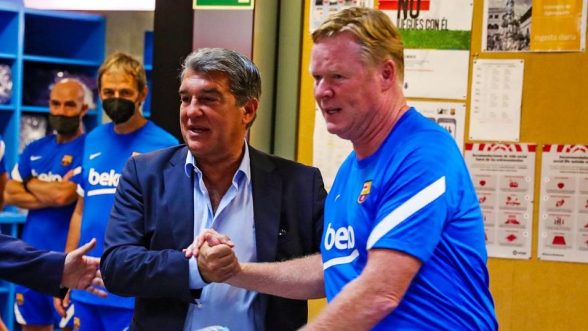 Acuerdo amistoso Barça-Koeman