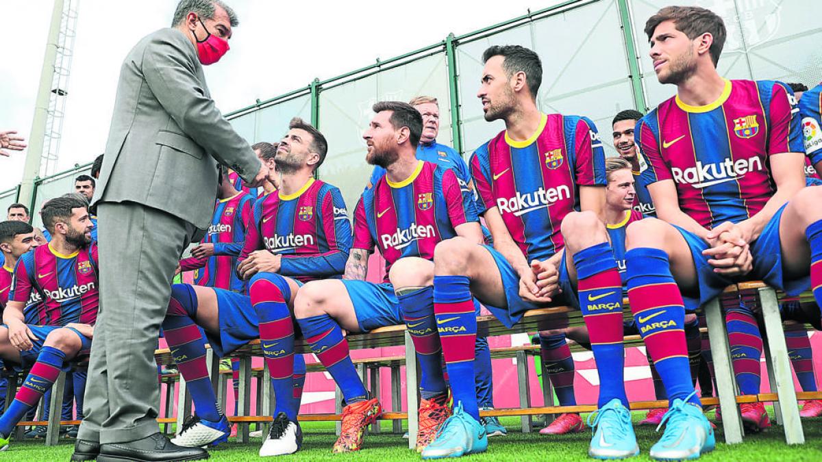 Busquets, en casa de Messi