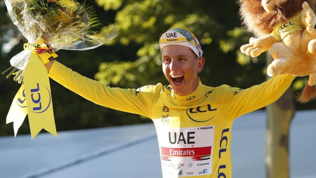 El salario récord de Tadej Pogacar que lo convierte en el ciclista mejor pagado