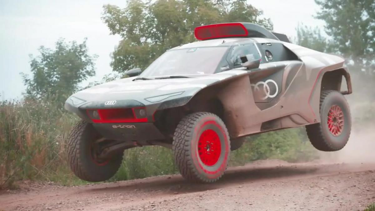 Así es el Audi de Carlos Sainz para el Dakar 2022
