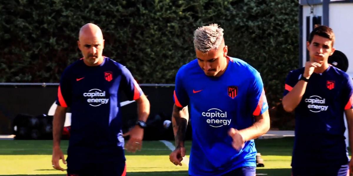 De Paul sigue poniéndose a punto en Majadahonda