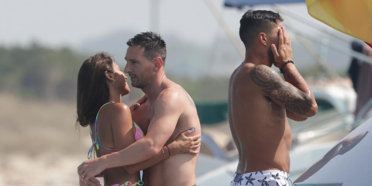 Leo Messi y Luis Suárez apuran sus vacaciones juntos en Ibiza