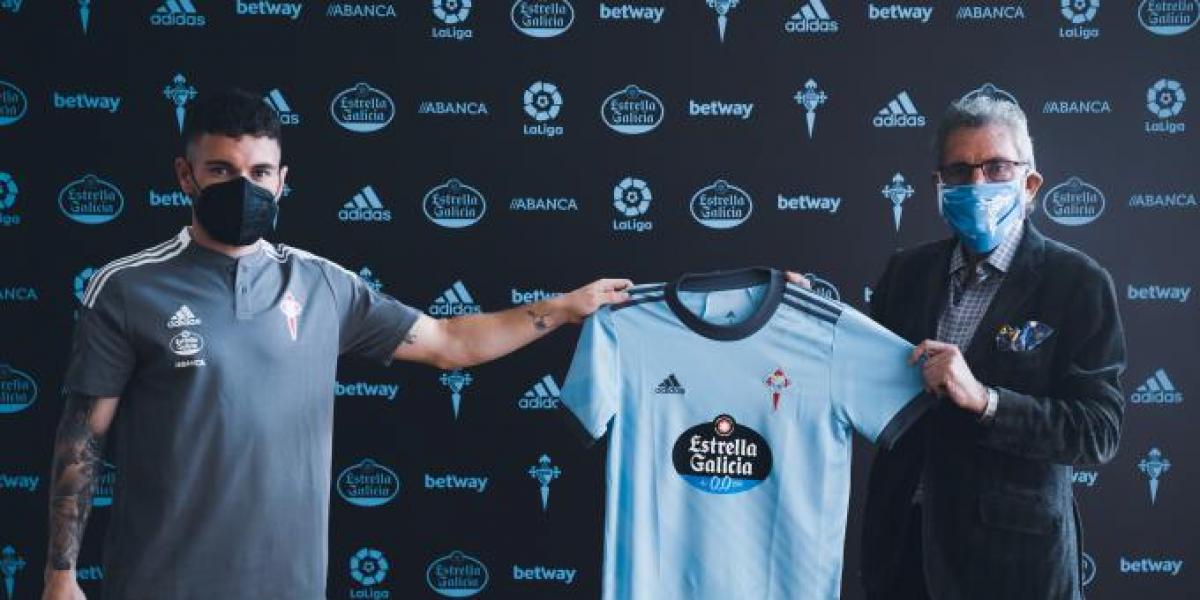 El Celta presenta a Javi Galán
