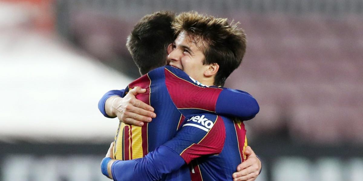 Riqui Puig y Deulofeu, agradecidos a Messi