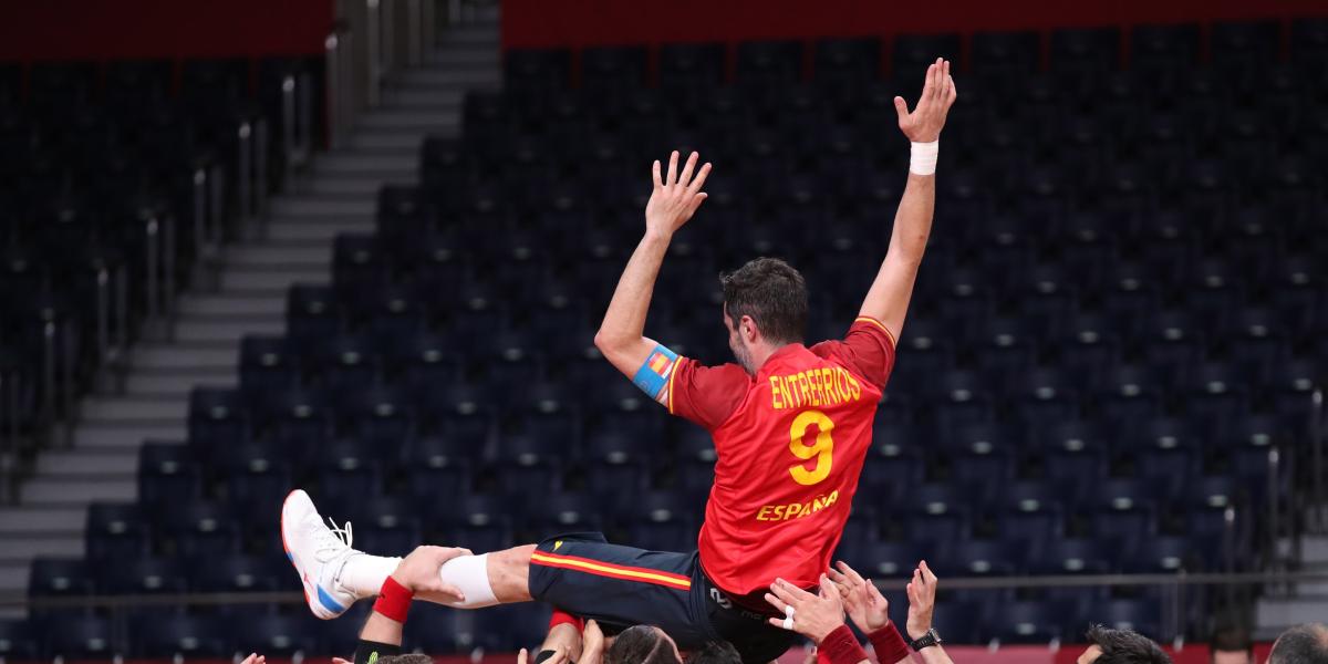 Raúl Entrerríos se despide en Madrid de la selección orgulloso del bronce