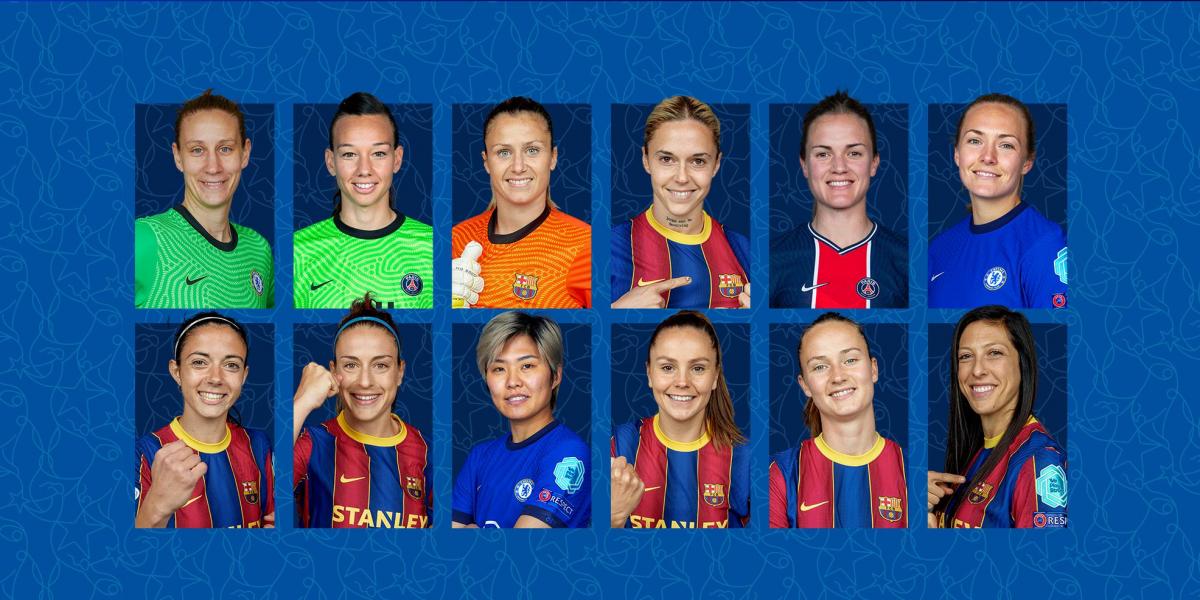 Dominio total del Barça en los premios de la Champions femenina