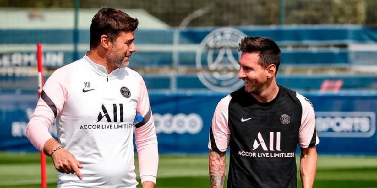 Pochettino: “Messi tiene una pequeña molestia muscular”