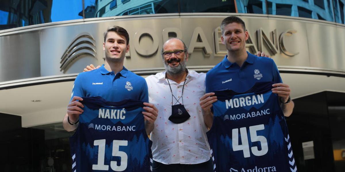 Morgan y Nakic prometen versatilidad al nuevo MoraBanc Andorra