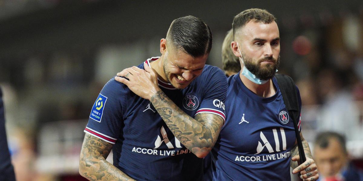 Icardi, baja entre tres y cuatro semanas en el PSG