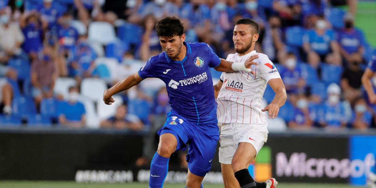 Aleñá, titular en el once del Getafe ante el Barça