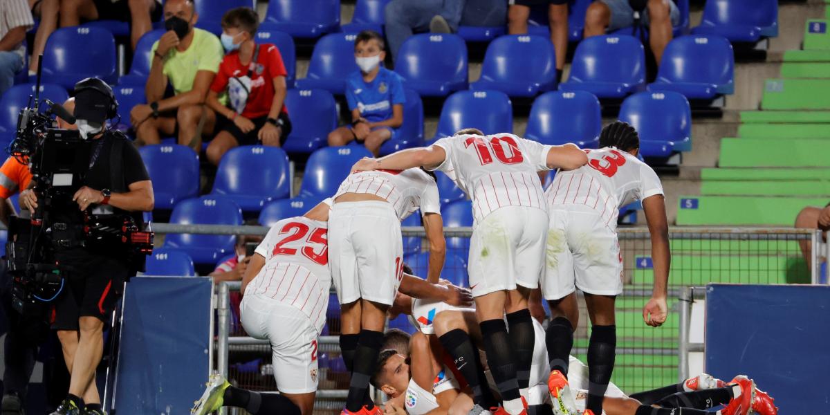 Lamela dispara al Sevilla en Getafe