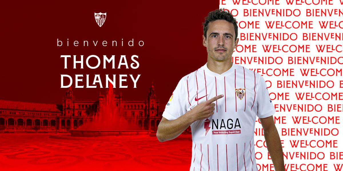 Thomas Delaney, sexto refuerzo del Sevilla