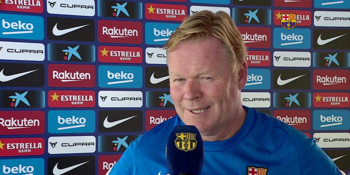 La divertida explicación de Ronald Koeman sobre su sonado tuit de Peppa Pig