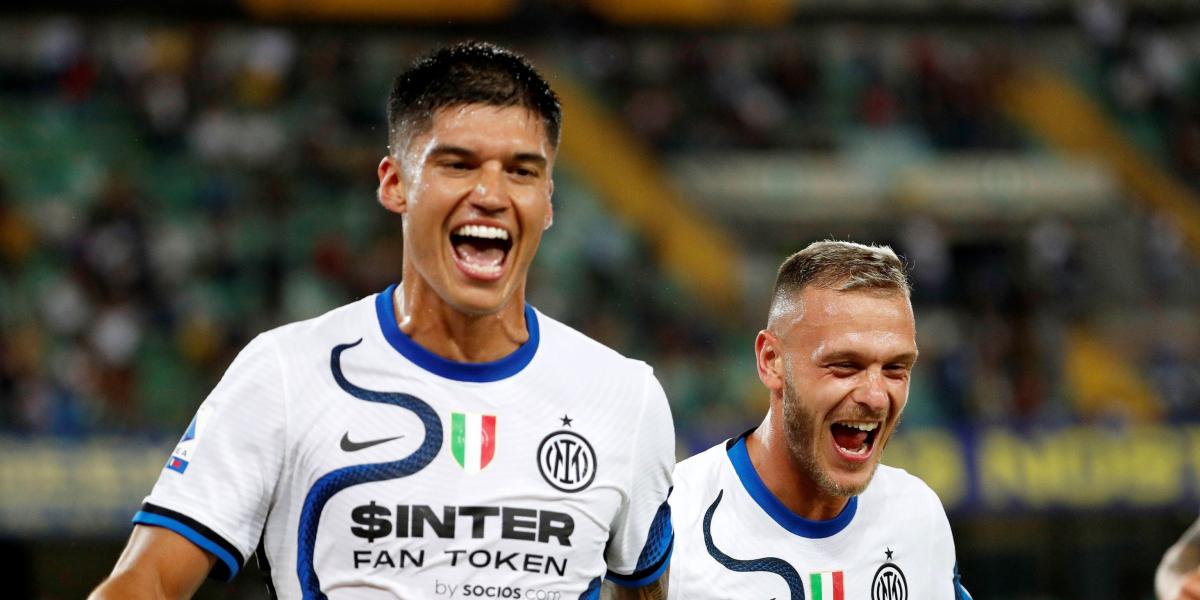 Lautaro y el debutante Correa rescatan al Inter