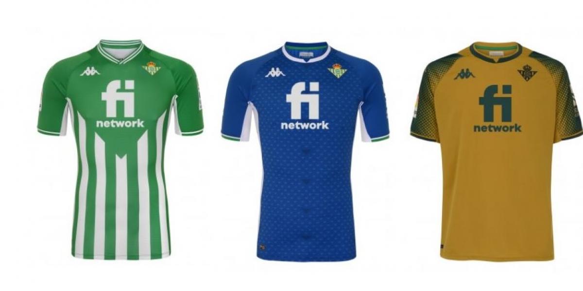 La tercera equipación del Betis será dorada