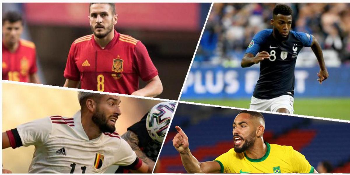 Éxodo de jugadores internacionales en el Atlético