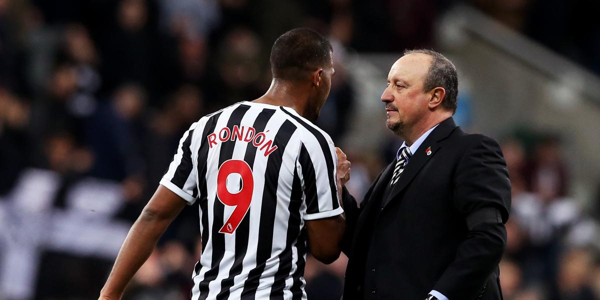Salomón Rondón: Rafa Benítez cambió mi mentalidad y mi visión del juego
