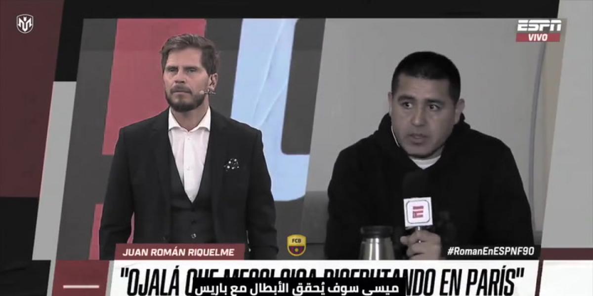 La predicción de Riquelme sobre Leo Messi