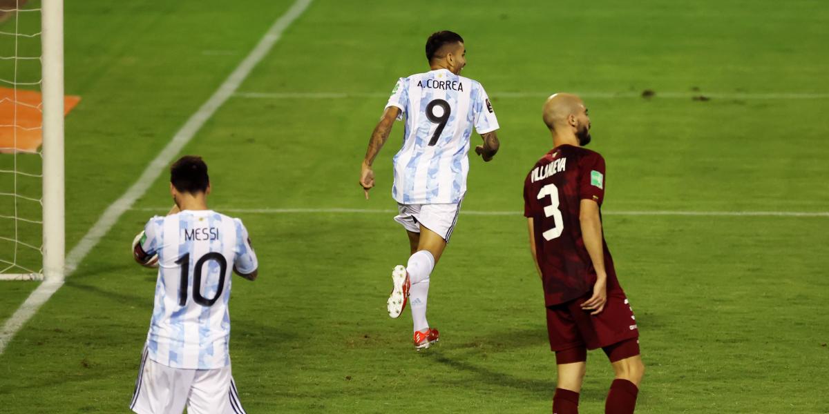 Correa sigue la racha con Argentina y Cunha debuta con Brasil