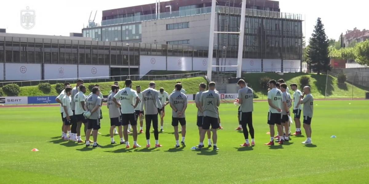 La Selección entrena en Las Rozas para preparar el partido ante Georgia