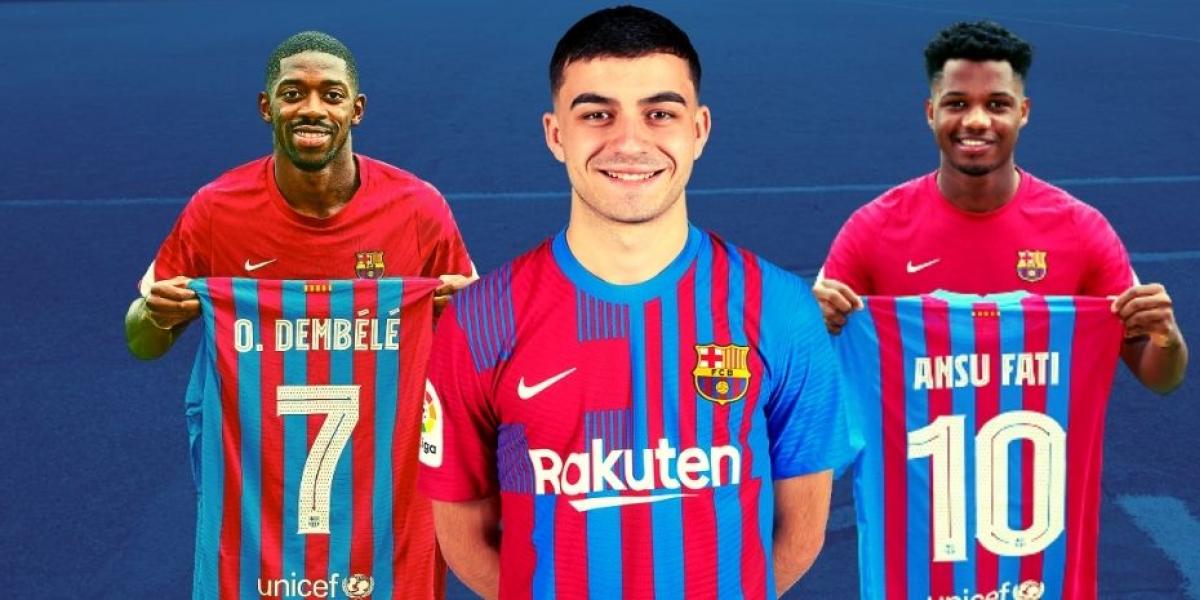 Ofensiva del Barça para renovar a Ansu, Dembélé y Pedri
