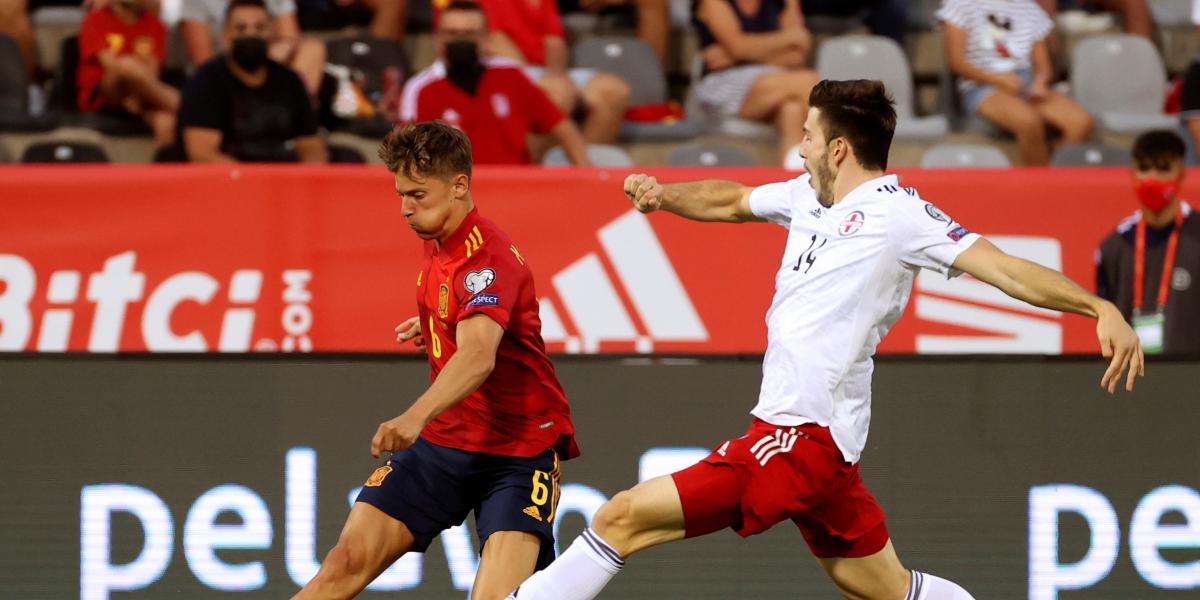 Llorente brilla en la goleada de España ante Georgia