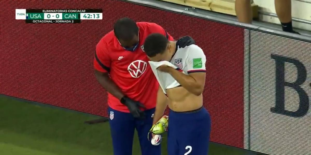 Susto de Dest: su lesión de tobillo no es grave