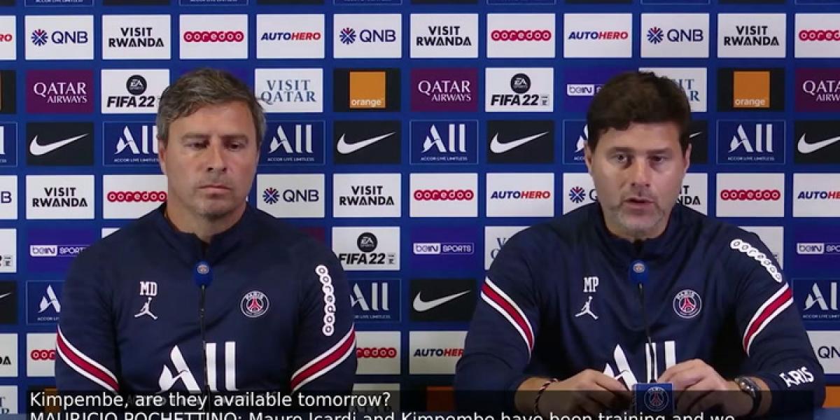 Pochettino descarta a Messi para el partido del PSG
