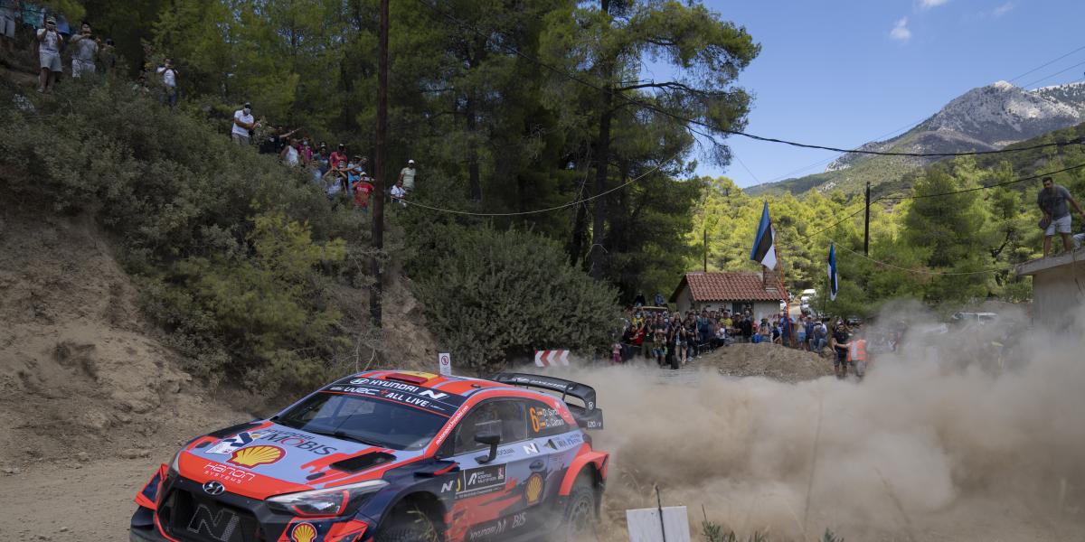Kalle Rovanperä, líder con Dani Sordo en la 4ª plaza
