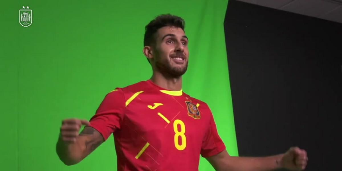 La Selección Española de Fútbol Sala posa para la sesión de fotos oficial de la FIFA