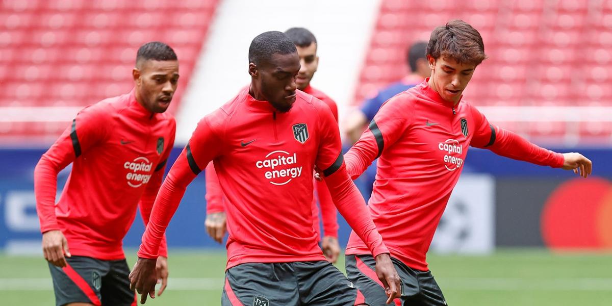 El Atlético completa la última sesión antes del Porto sin Trippier