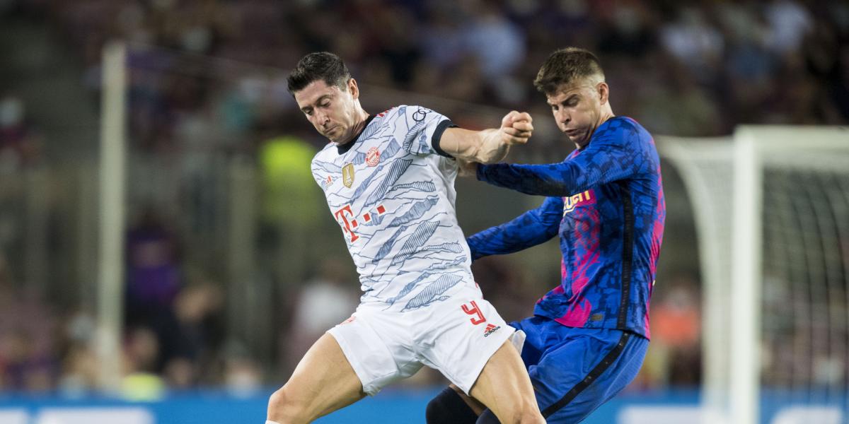 Los mapas de calor del Barça-Bayern no engañan