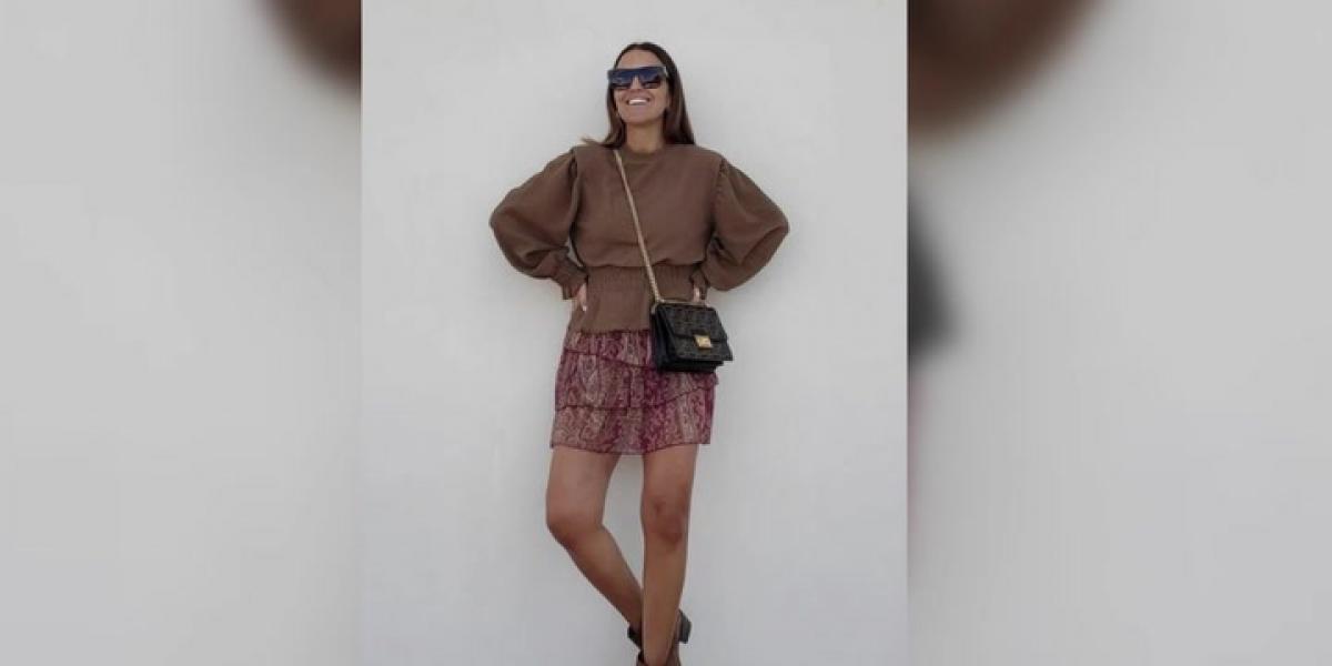 Paula Echevarría se adelanta al otoño con su nuevo look