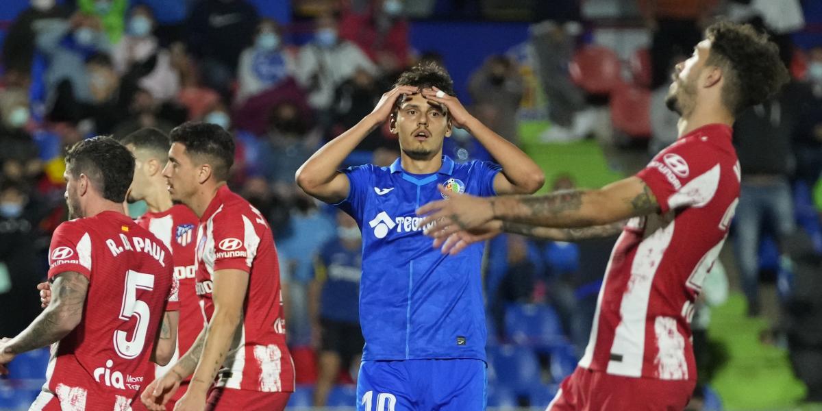 Los onces probables del Atlético-Getafe