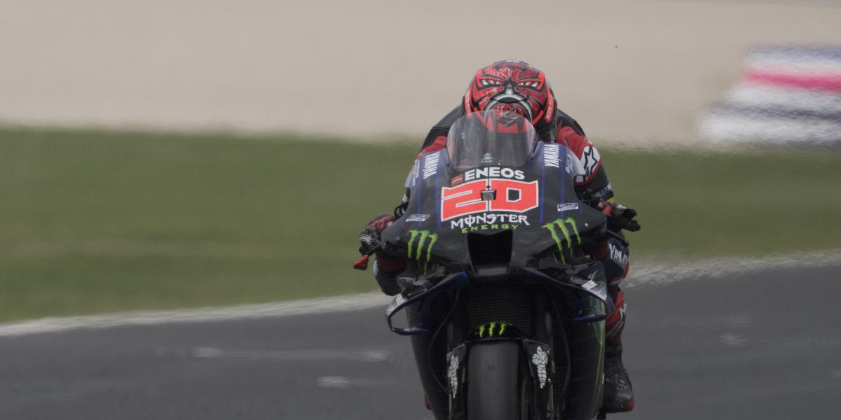 Quartararo ejerce de campeón y manda en el FP1 en el Algarve