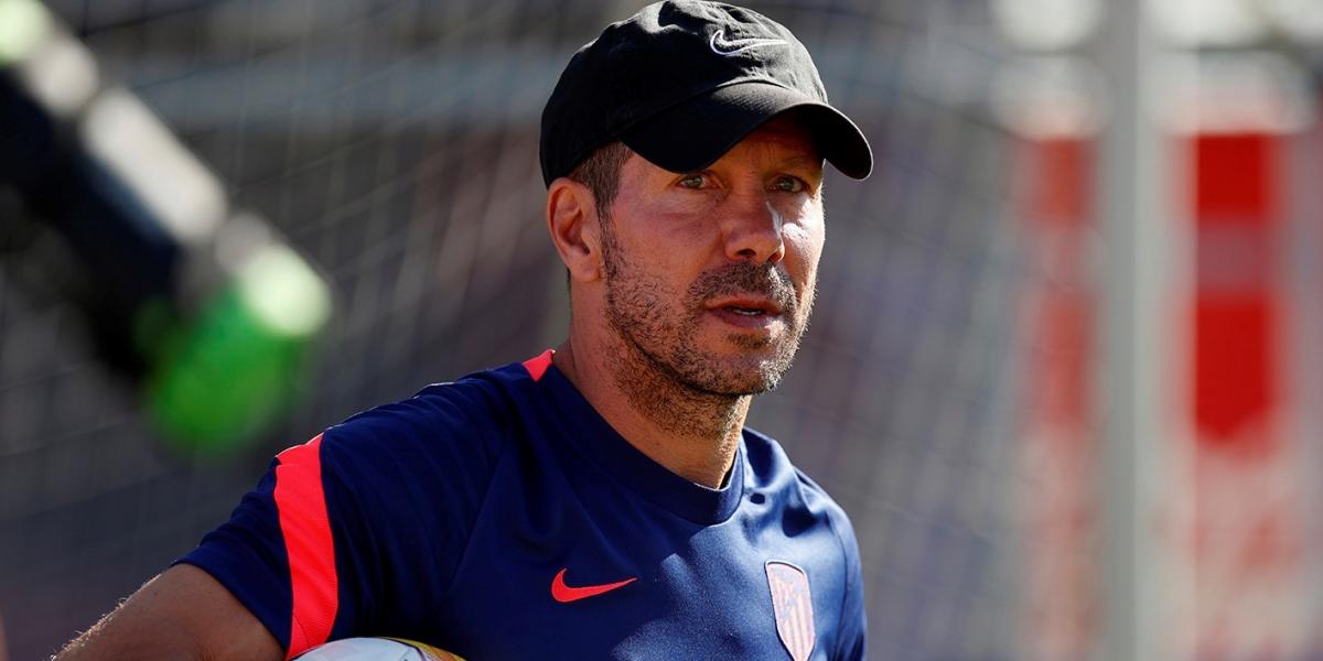 Simeone no dio pistas del once en una intensa sesión