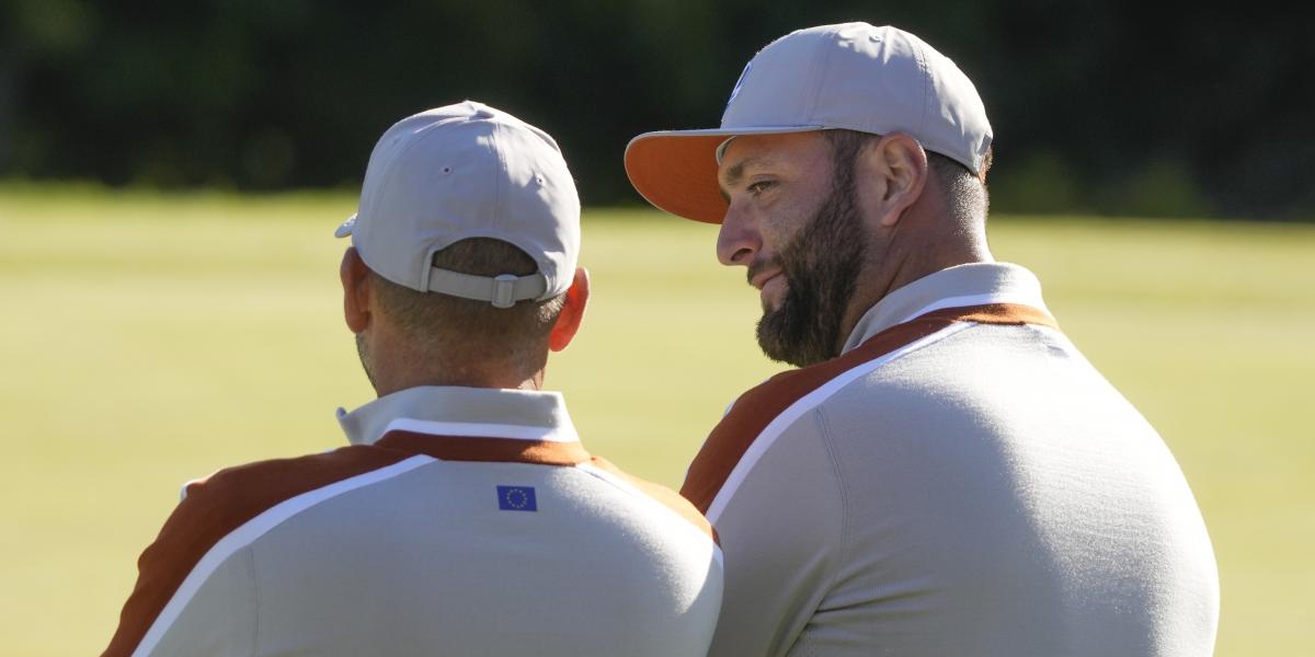 Jon y Sergio esta vez sí en los fourballs donde solo vale reaccionar