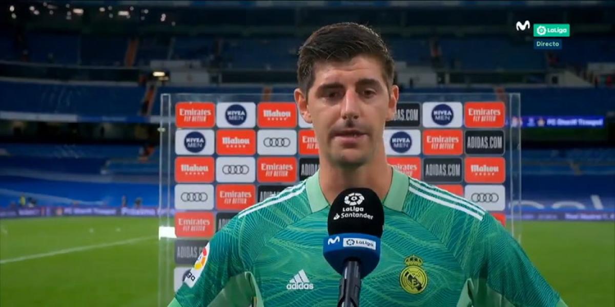 Courtois: “El punto nos sabe a poco”