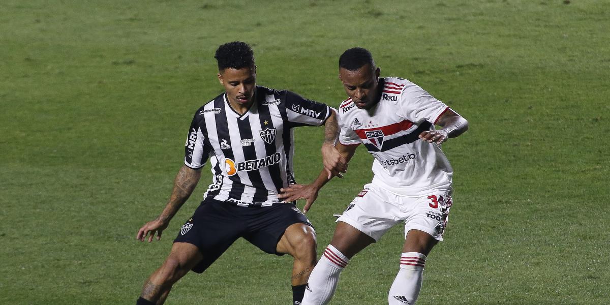 0-0: El Atlético Mineiro cede un empate ante el Sao Paulo pero se mantiene líder