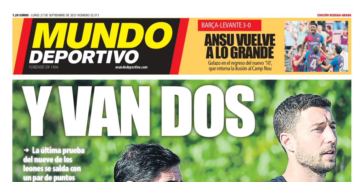 Portada de MD Bizkaia-Araba de hoy lunes