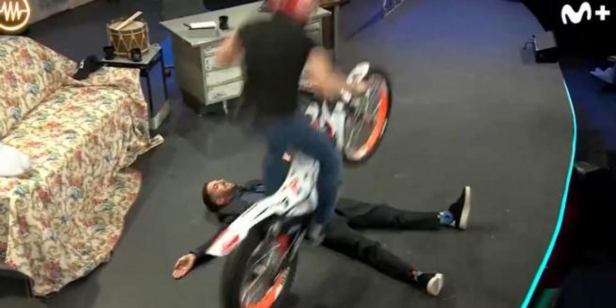 David Broncano avisa a Toni Bou: No me está gustando, ¿eh?
