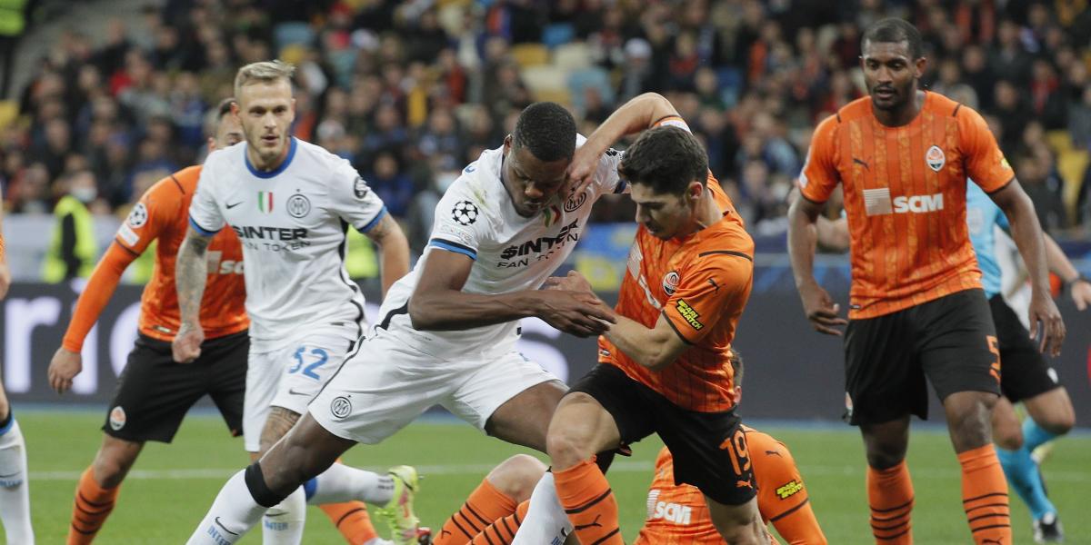 0-0: Shakhtar e Inter, otra vez ‘ciegos’ de cara al gol