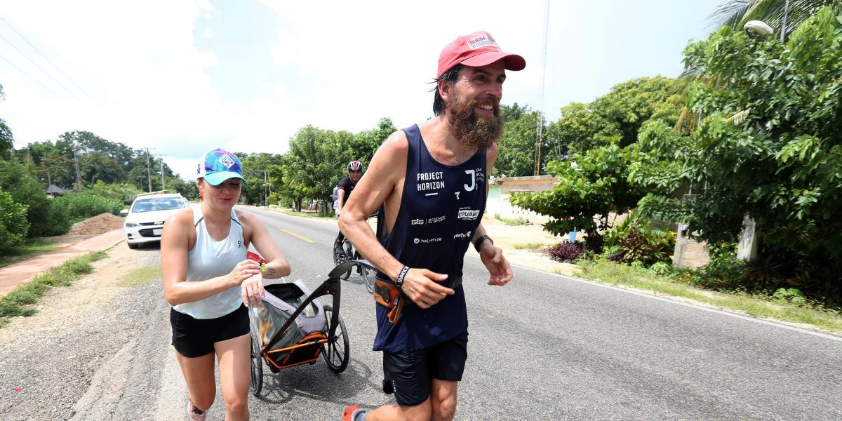 El Forrest Gump alemán completa su recorrido en México
